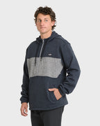 Adventure Division Boundary Pullover Quarter Zip Hoodie - True Navy