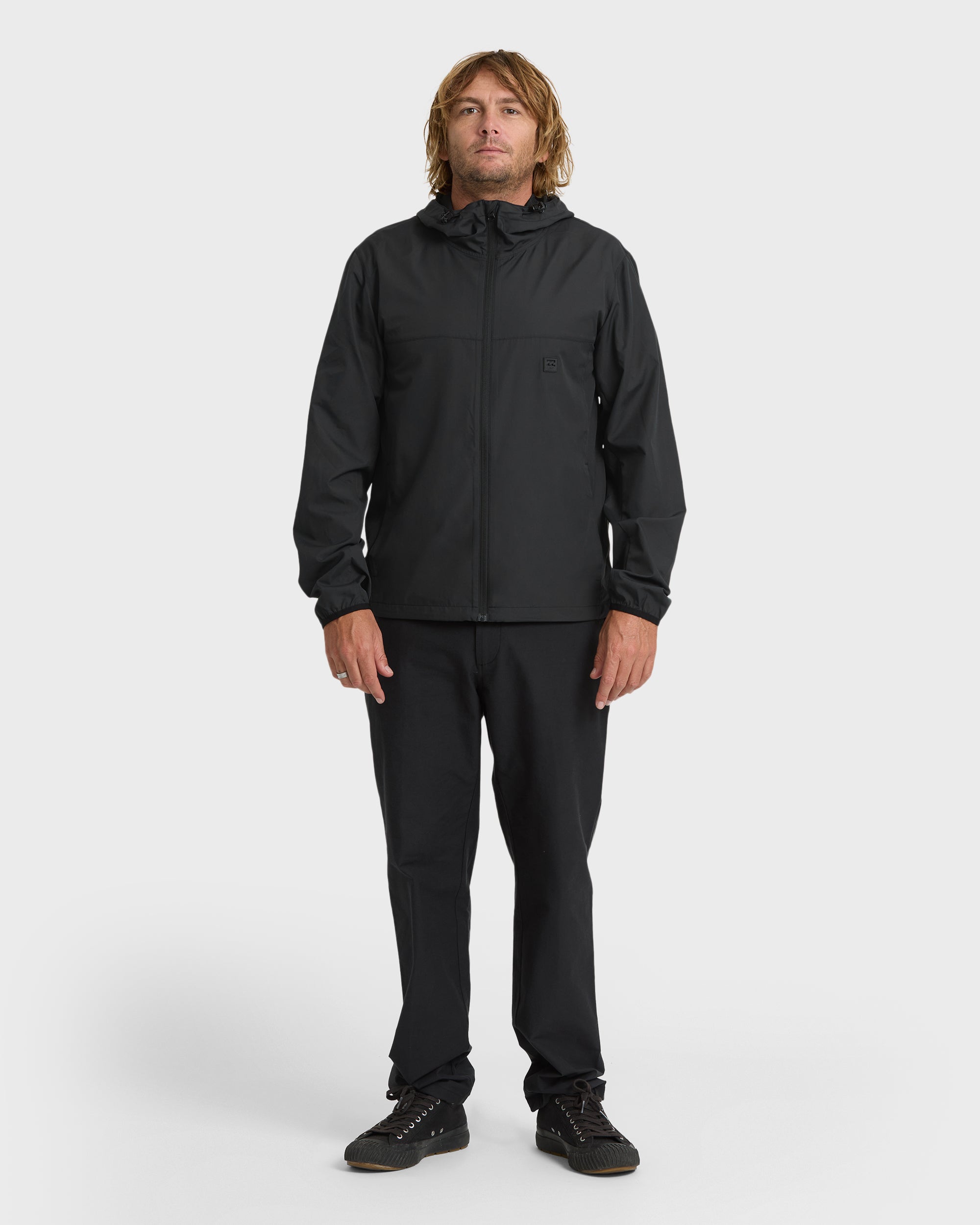 Timberwood Windbreaker Jacket - Black