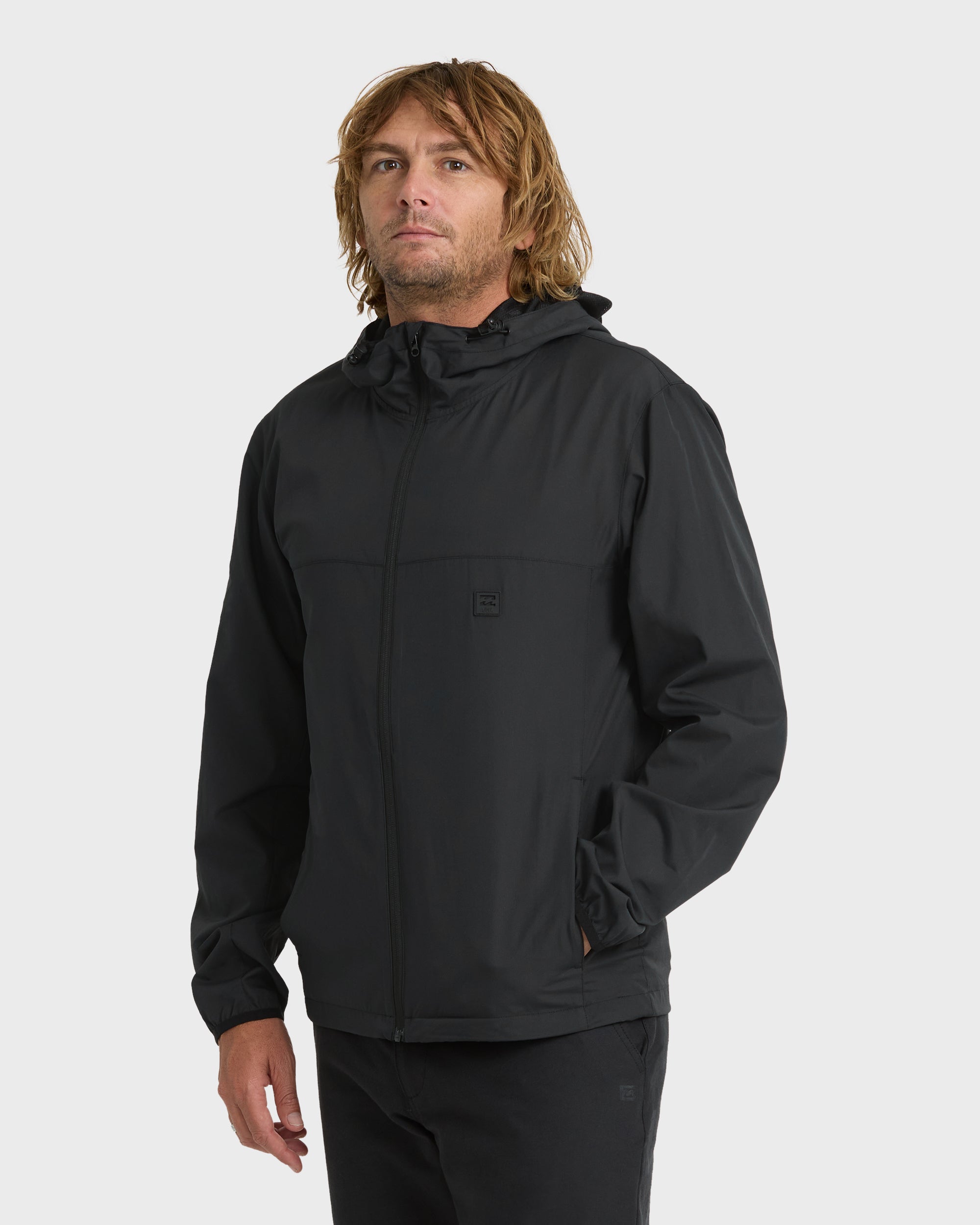 Timberwood Windbreaker Jacket - Black