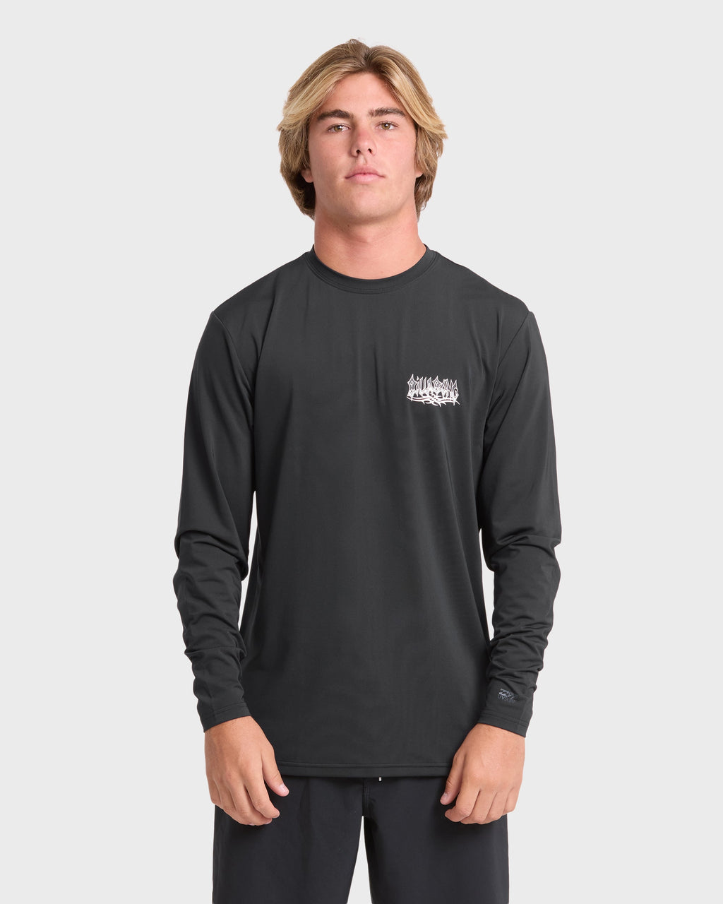 Primo Pack Loose Fit Long Sleeve Surf Tee - Black