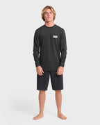 Primo Pack Loose Fit Long Sleeve Surf Tee - Black