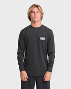 Primo Pack Loose Fit Long Sleeve Surf Tee - Black