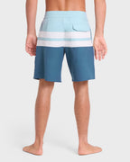 Momentum Lo Tide 18.5 Boardshorts - Blue Fog