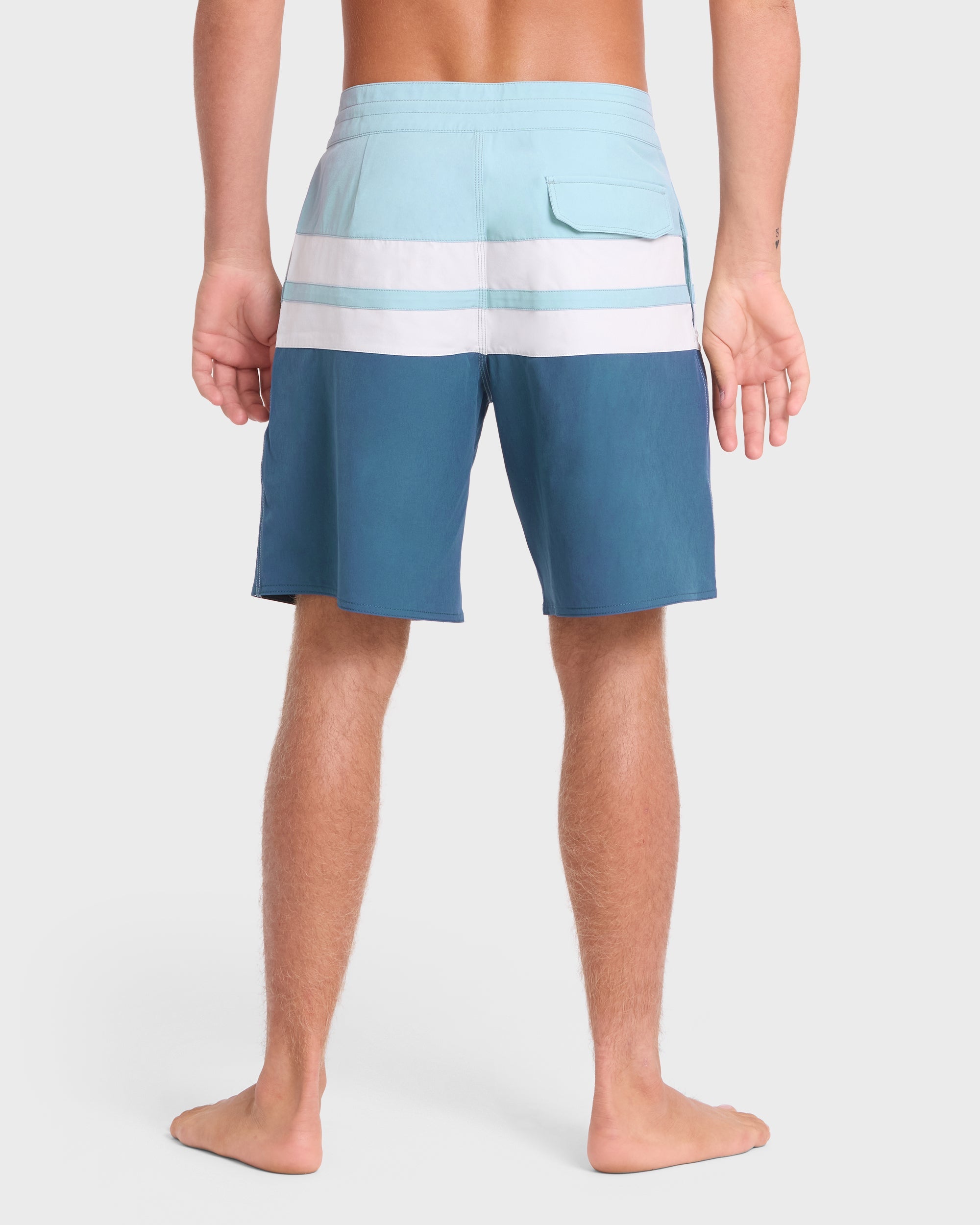 Momentum Lo Tide 18.5 Boardshorts - Blue Fog