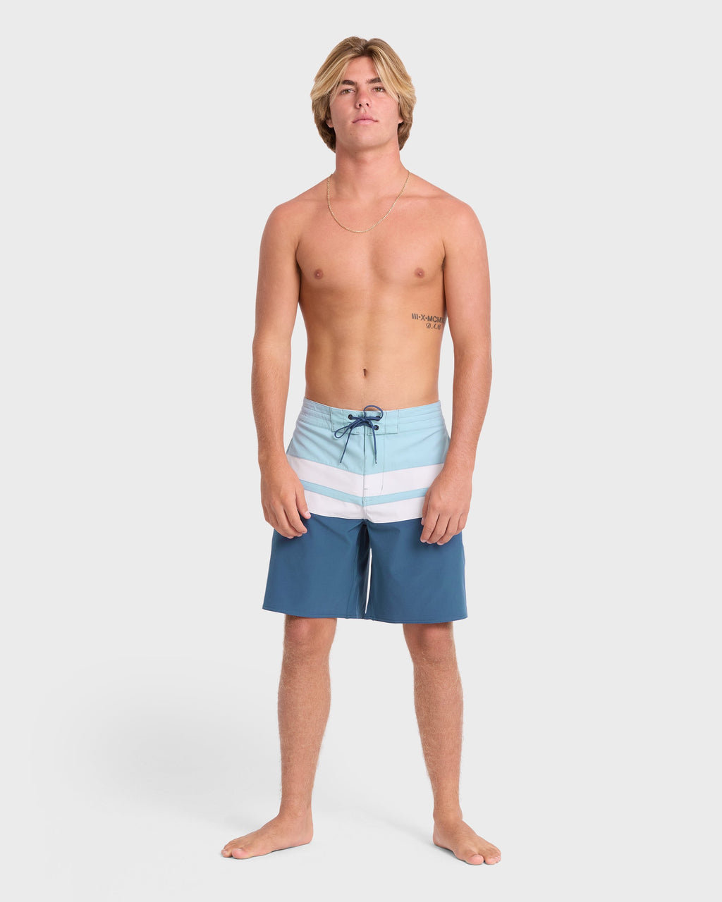 Momentum Lo Tide 18.5 Boardshorts - Blue Fog