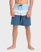Momentum Lo Tide 18.5 Boardshorts - Blue Fog