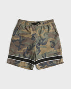 Throw On 2.0 Layback 21 Swim Trunks - Olive Camouflage