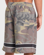 Throw On 2.0 Layback 21 Swim Trunks - Olive Camouflage