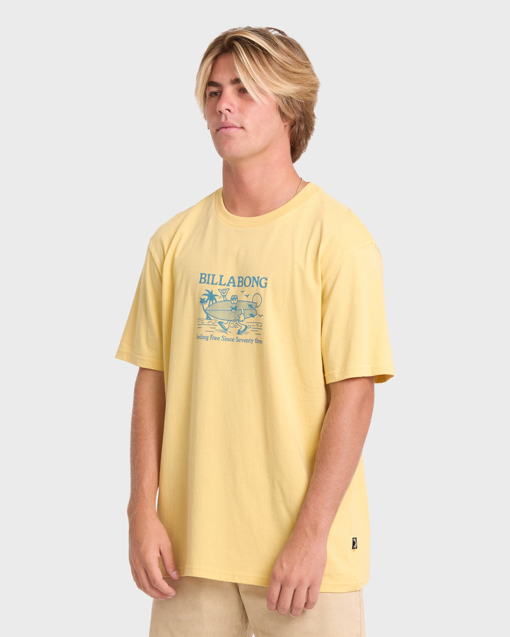 Twinny Premium Short Sleeve Knit T-Shirt - Raffia