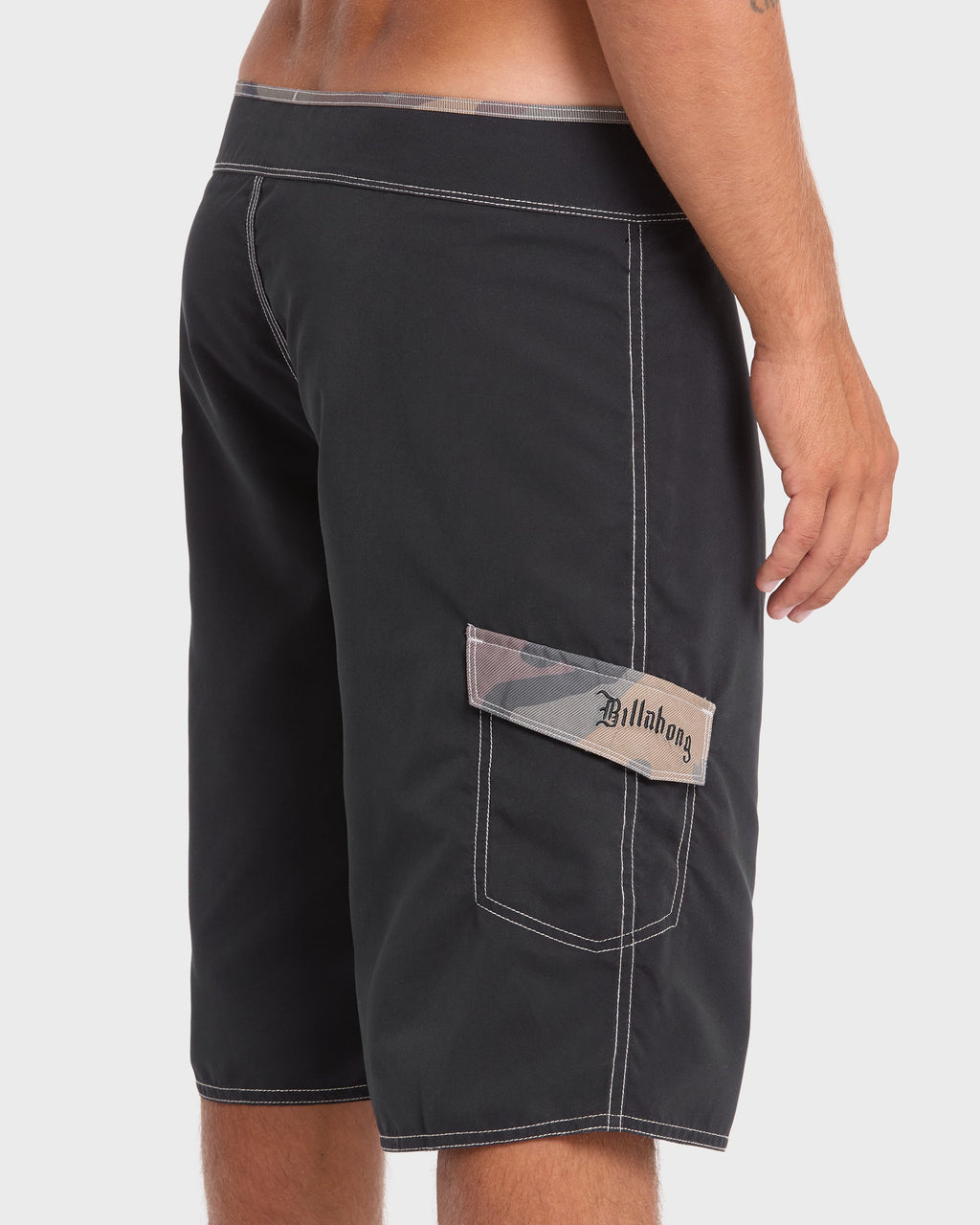 Temple Pro 22 Boardshorts - Black