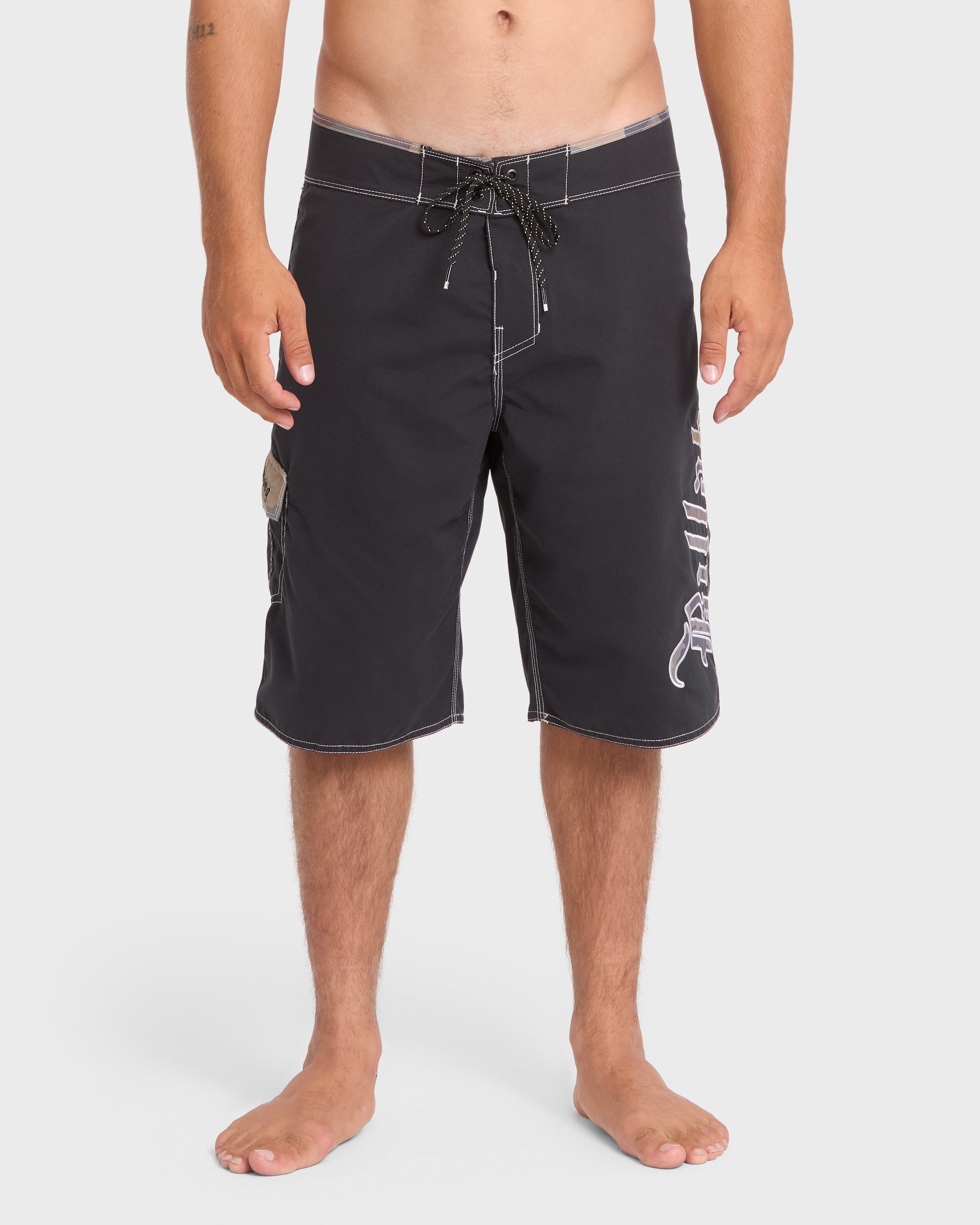 Temple Pro 22 Boardshorts - Black