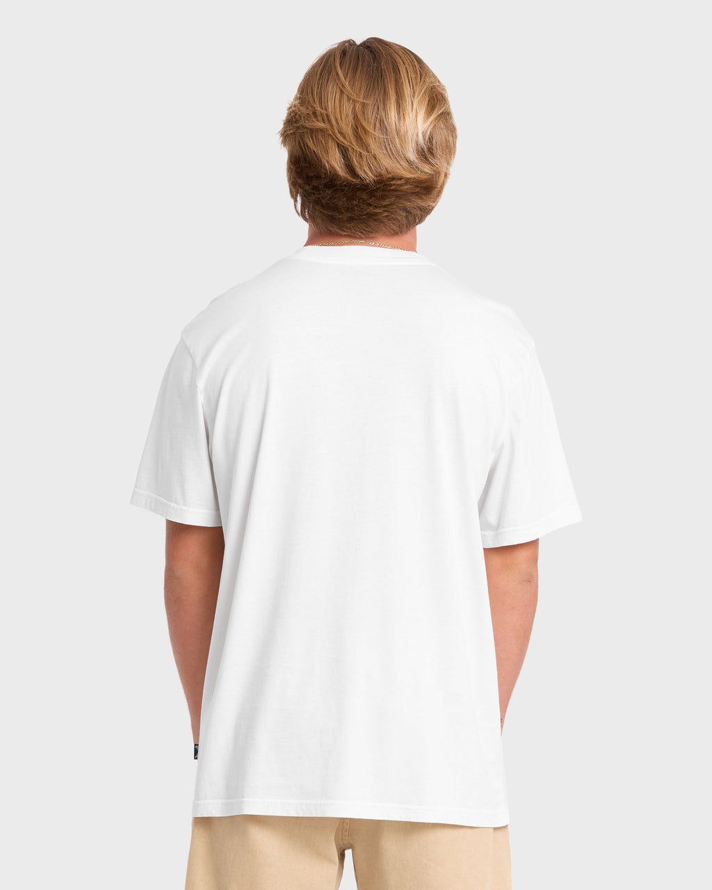 Quarter Premiumss Short Sleeve Knit T-Shirt - Off White