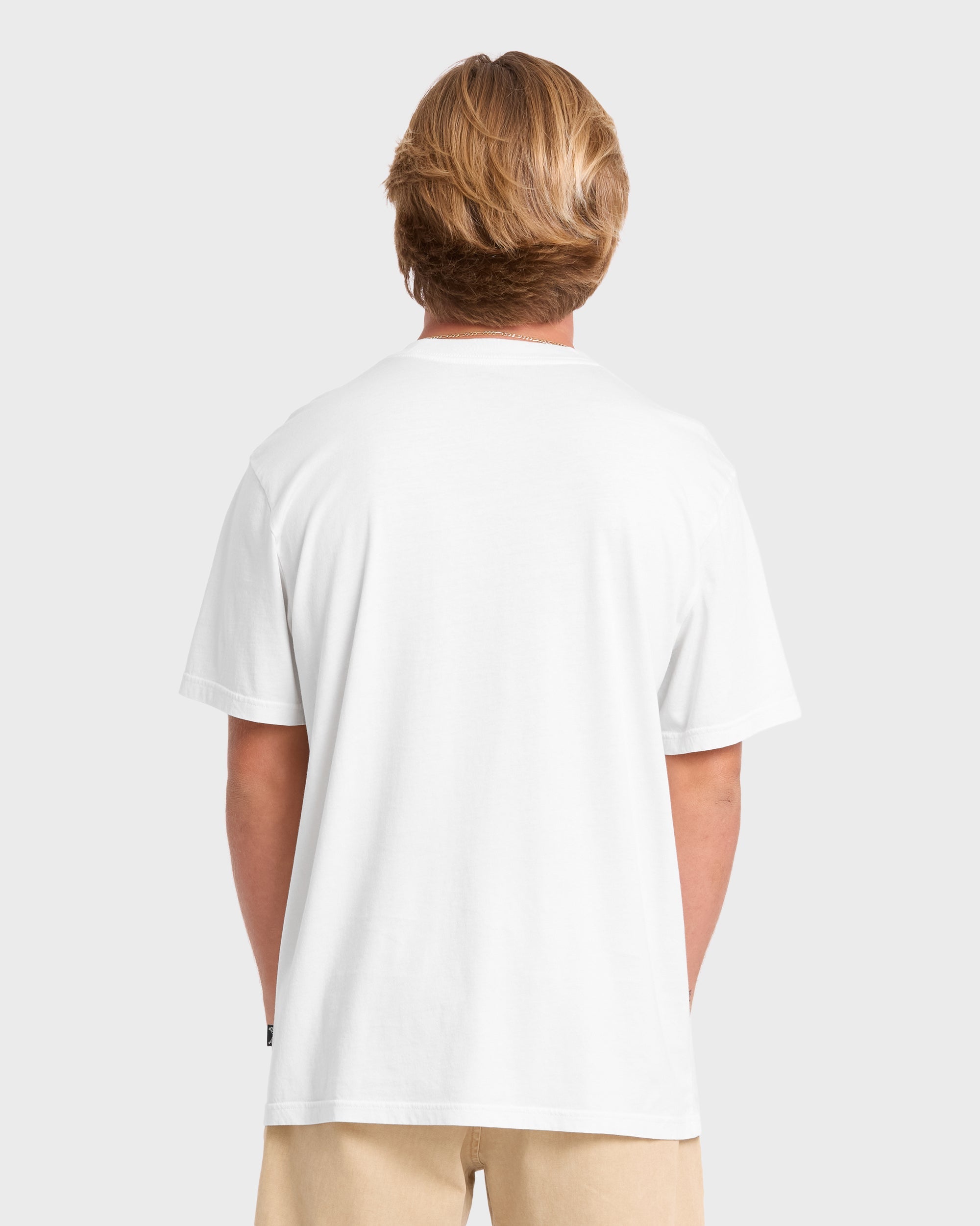 Quarter Premiumss Short Sleeve Knit T-Shirt - Off White