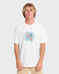 Quarter Premiumss Short Sleeve Knit T-Shirt - Off White