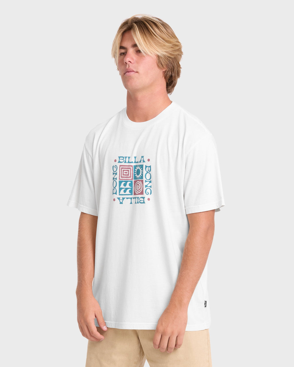 Quarter Premiumss Short Sleeve Knit T-Shirt - Off White