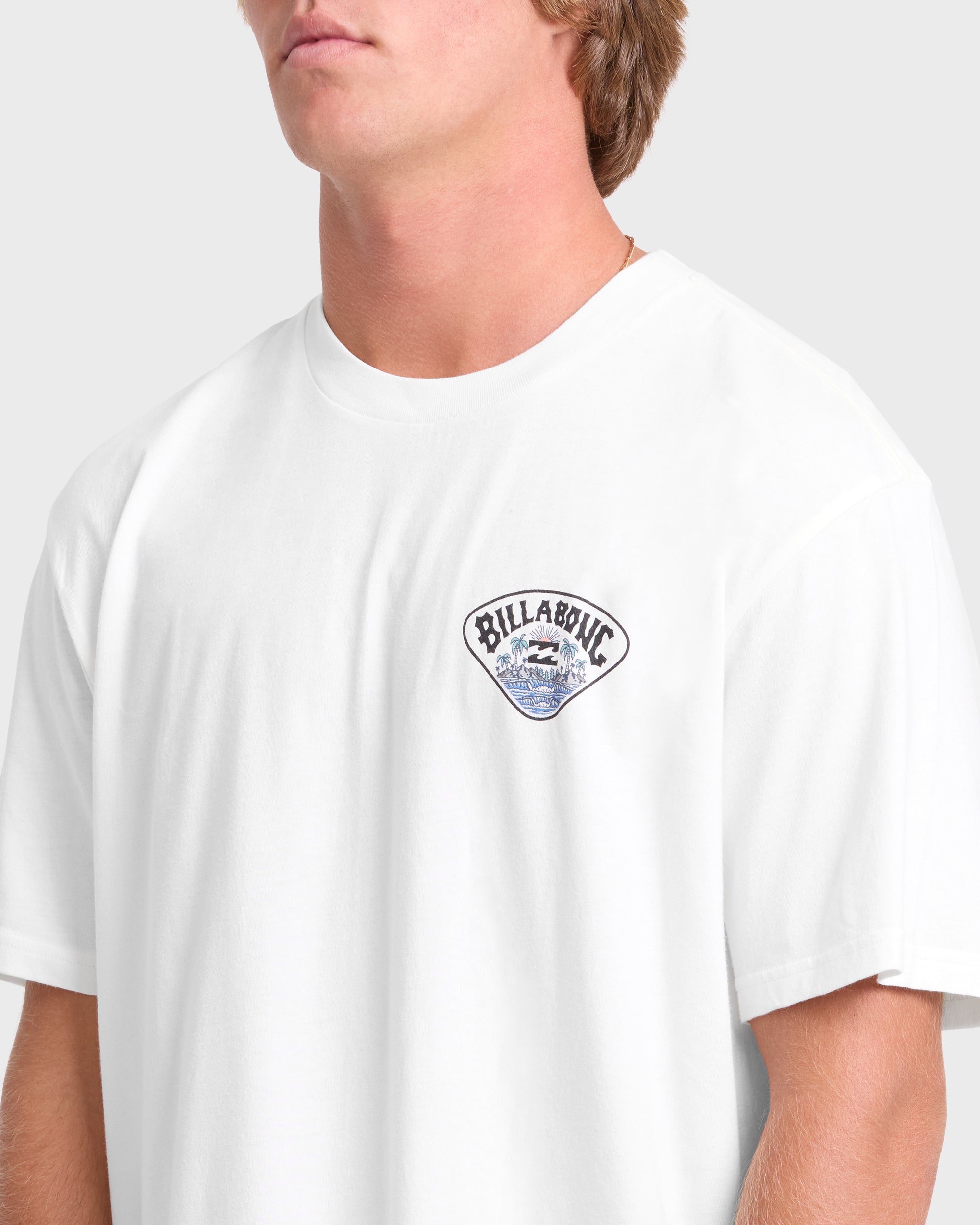 Scenic Arch Adventure Division Premium Short Sleeve Knit T-Shirt - Off White