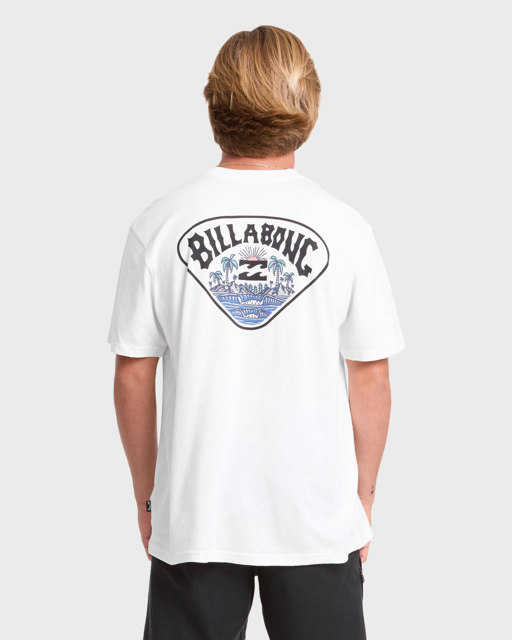 Scenic Arch Adventure Division Premium Short Sleeve Knit T-Shirt - Off White
