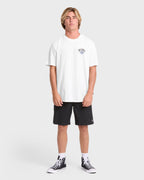Scenic Arch Adventure Division Premium Short Sleeve Knit T-Shirt - Off White