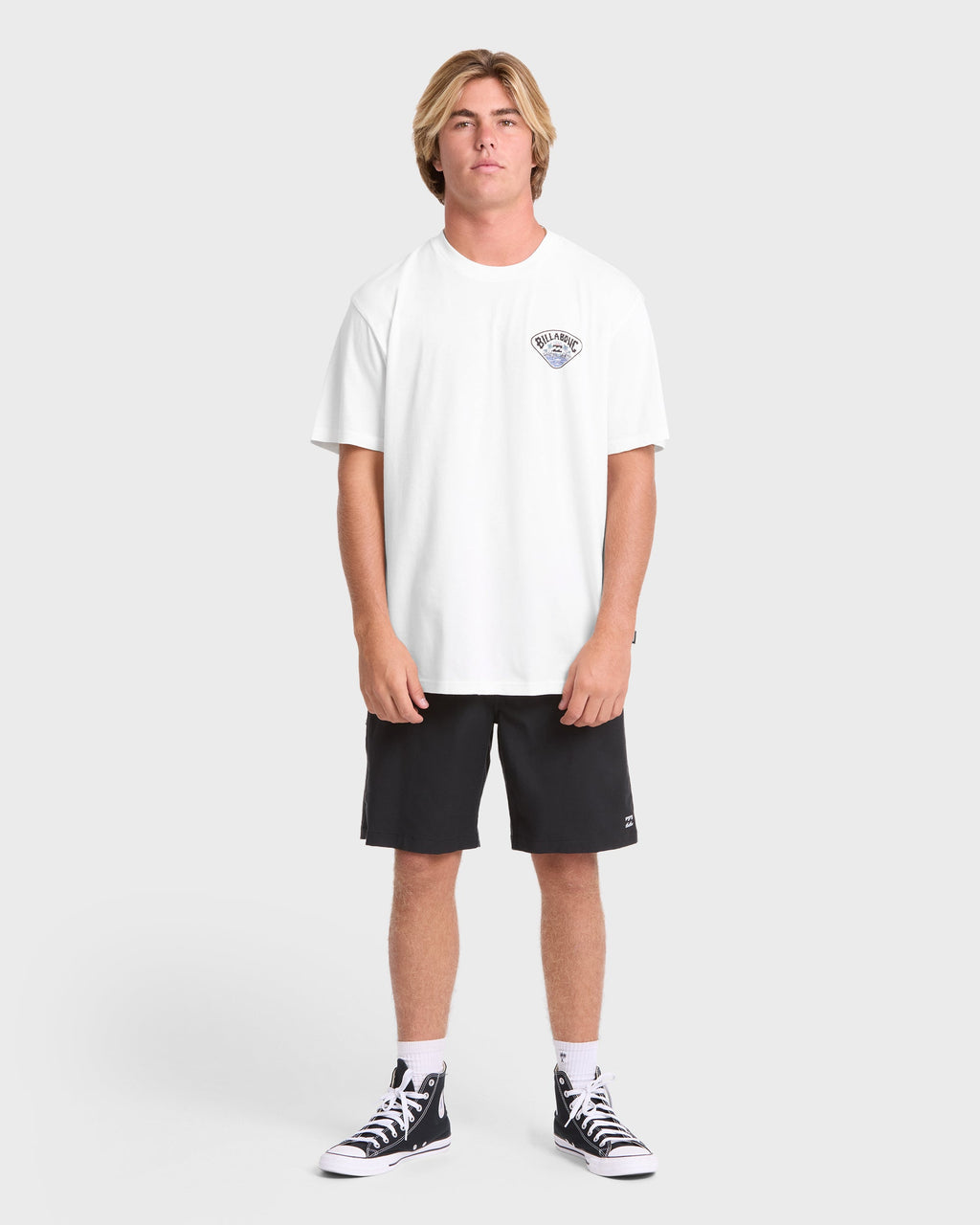 Scenic Arch Adventure Division Premium Short Sleeve Knit T-Shirt - Off White