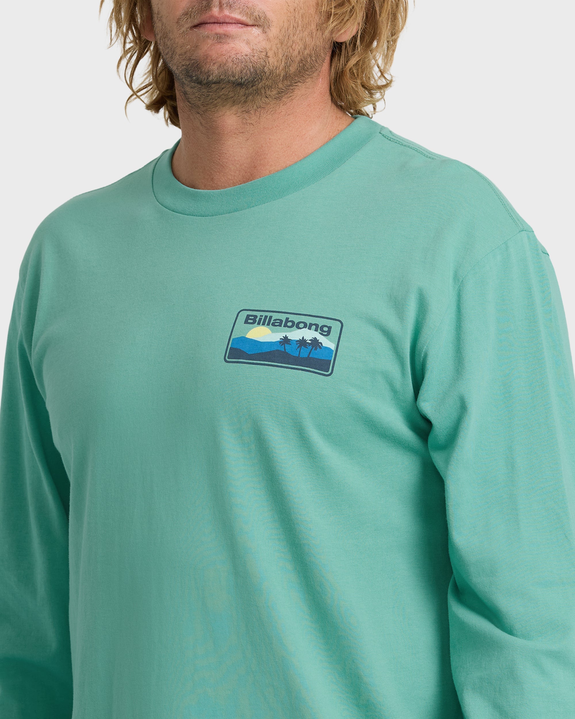 Range Adventure Division Premium Long Sleeve Knit T-Shirt - Jade