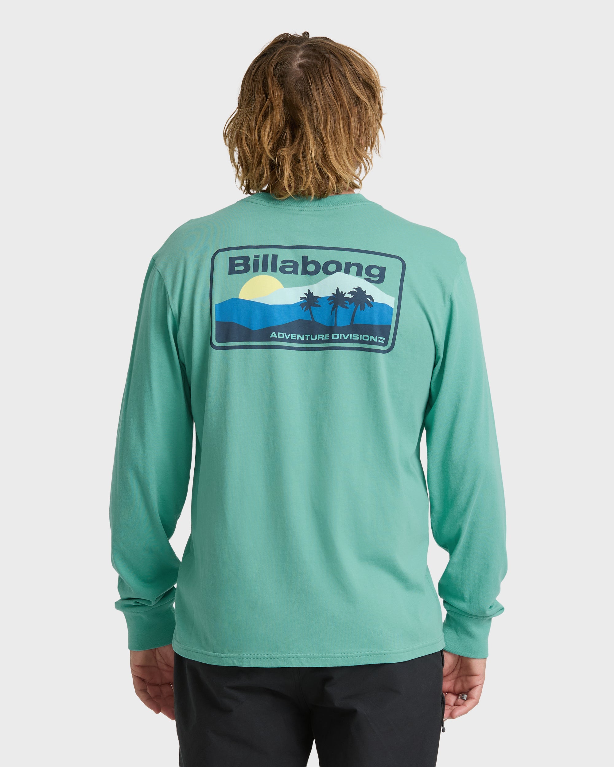 Range Adventure Division Premium Long Sleeve Knit T-Shirt - Jade
