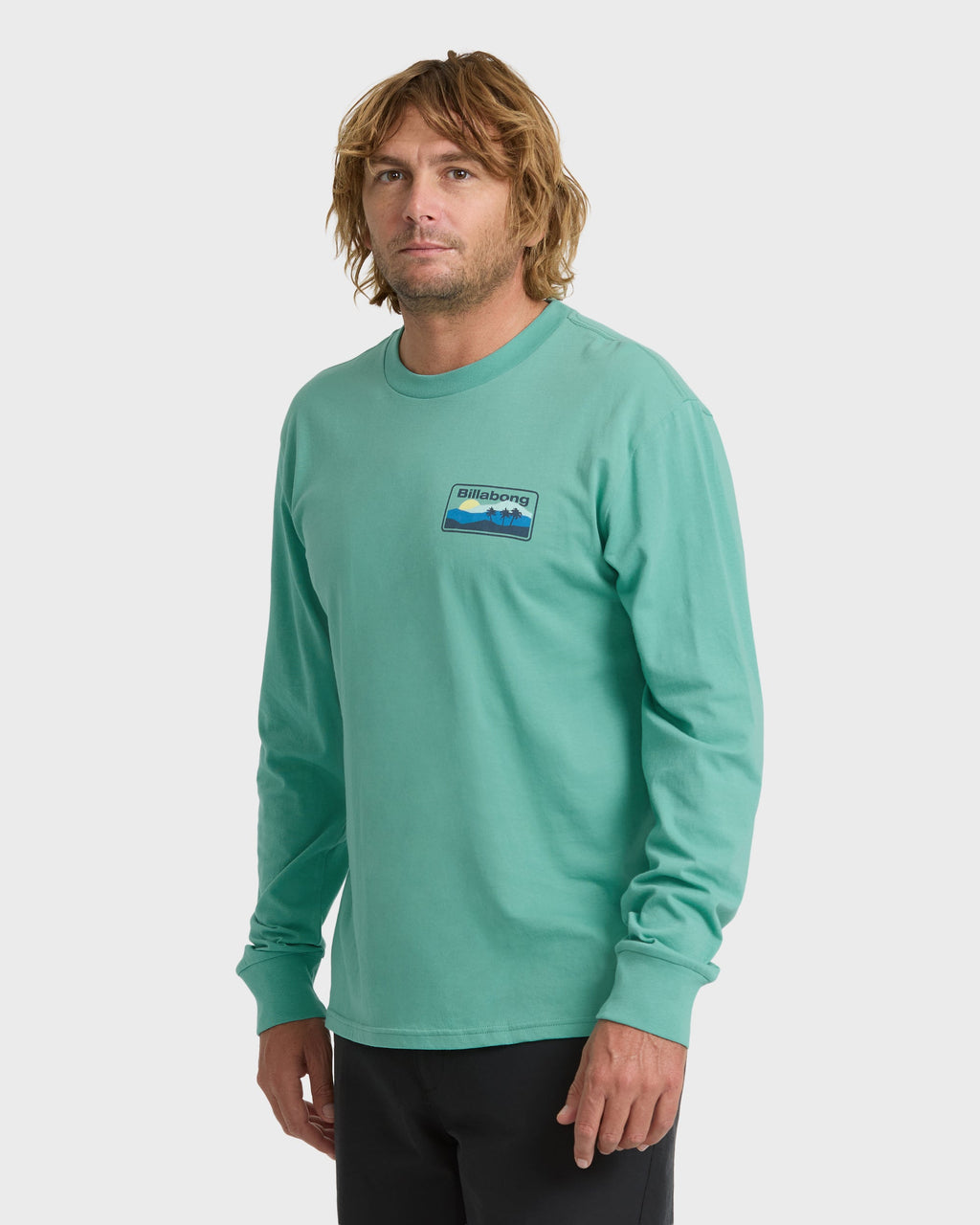Range Adventure Division Premium Long Sleeve Knit T-Shirt - Jade