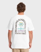 Portal Premium Short Sleeve Knit T-Shirt - Off White