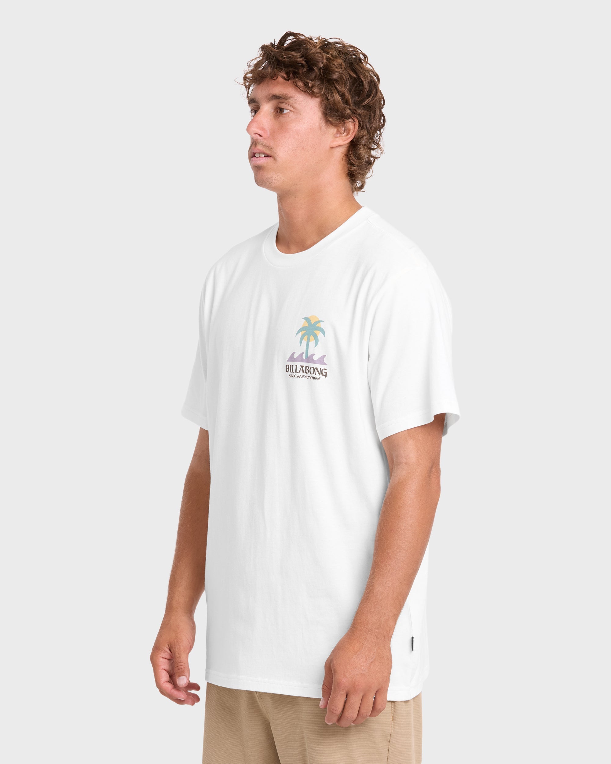Portal Premium Short Sleeve Knit T-Shirt - Off White