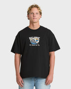 Behind The Lip OG Short Sleeve Cotton T-Shirt - Black