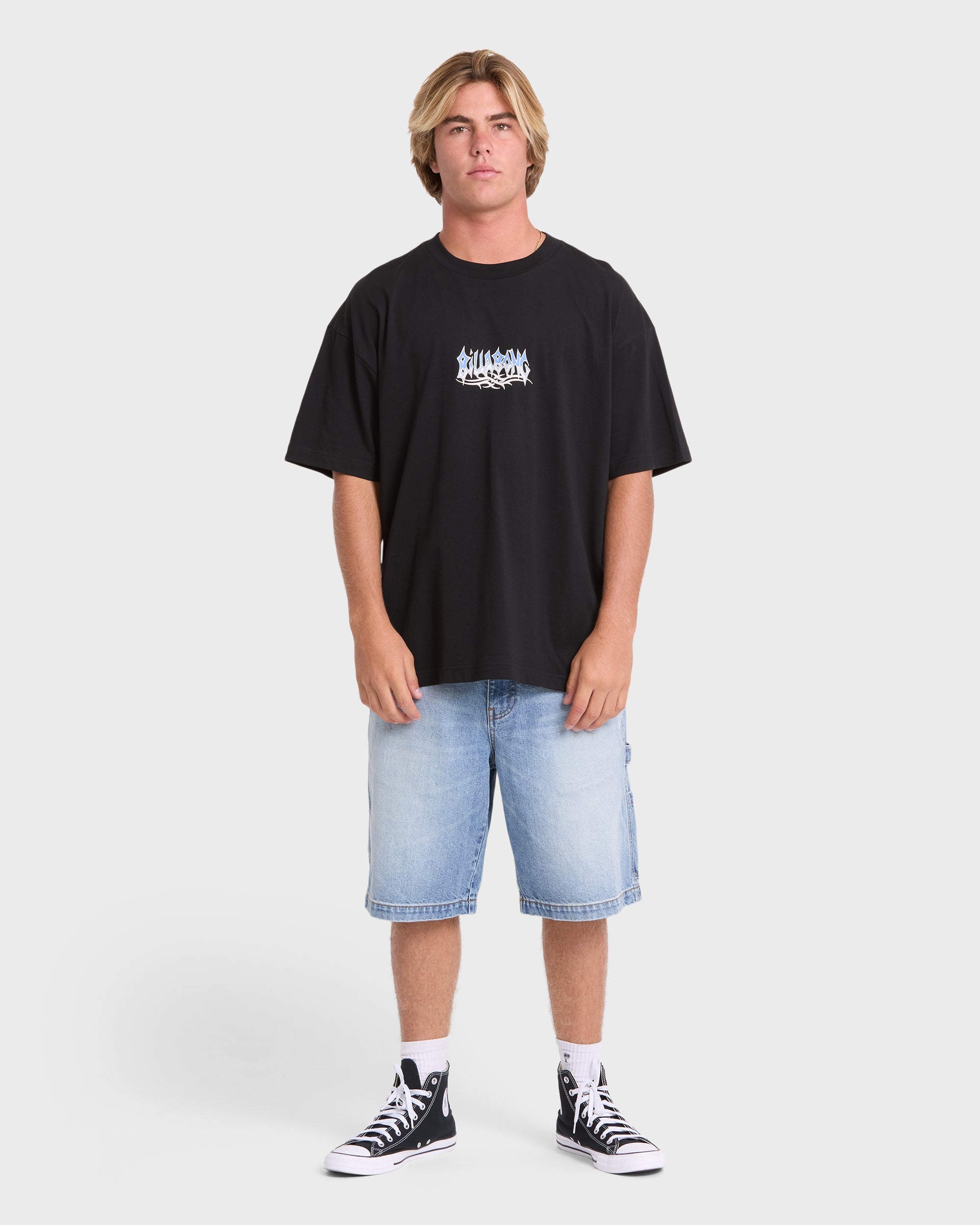 Barb OG Short Sleeve Knit T-Shirt - Black