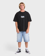 Barb OG Short Sleeve Knit T-Shirt - Black