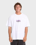 Barb OG Short Sleeve Knit T-Shirt - White