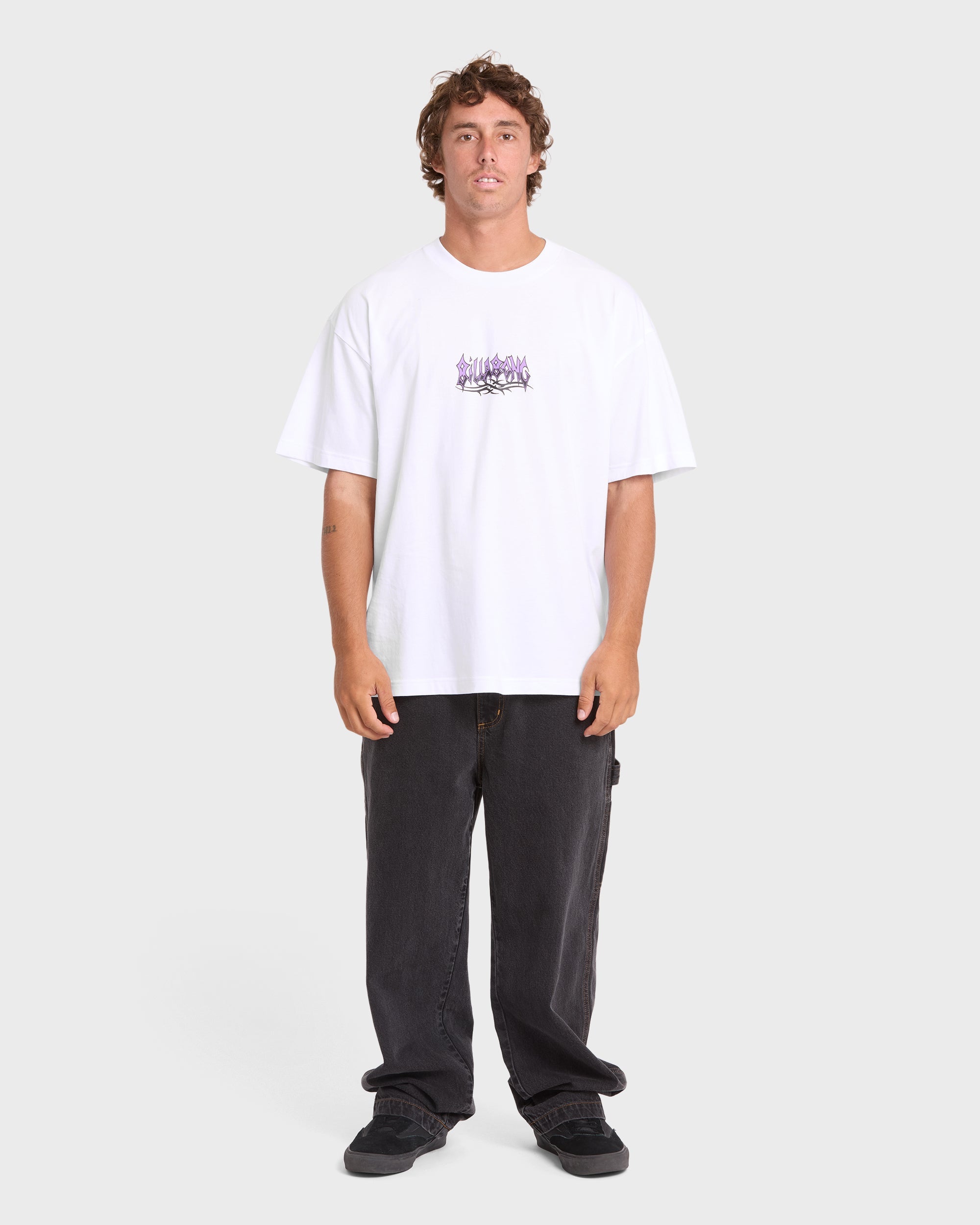 Barb OG Short Sleeve Knit T-Shirt - White