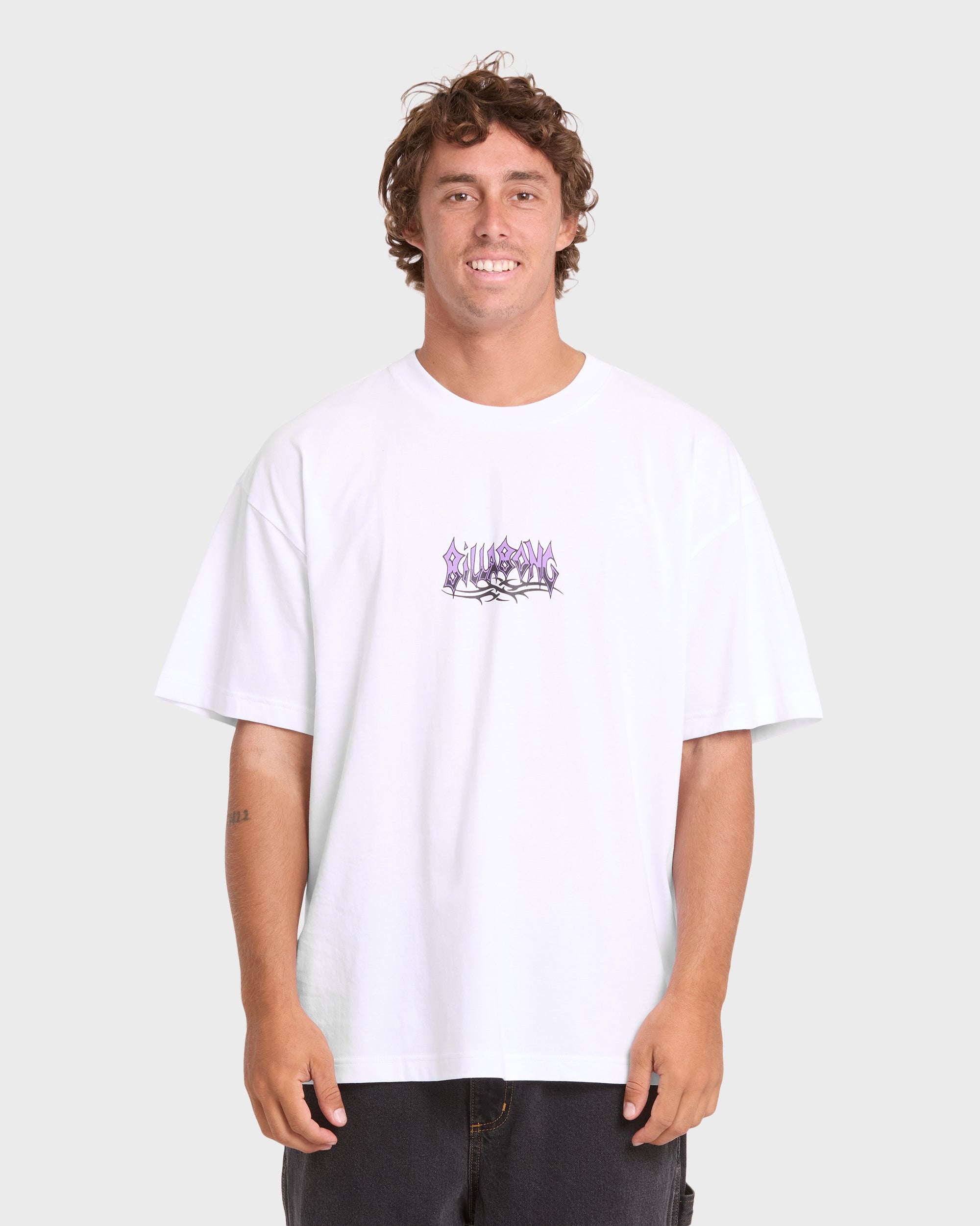 Barb OG Short Sleeve Knit T-Shirt - White