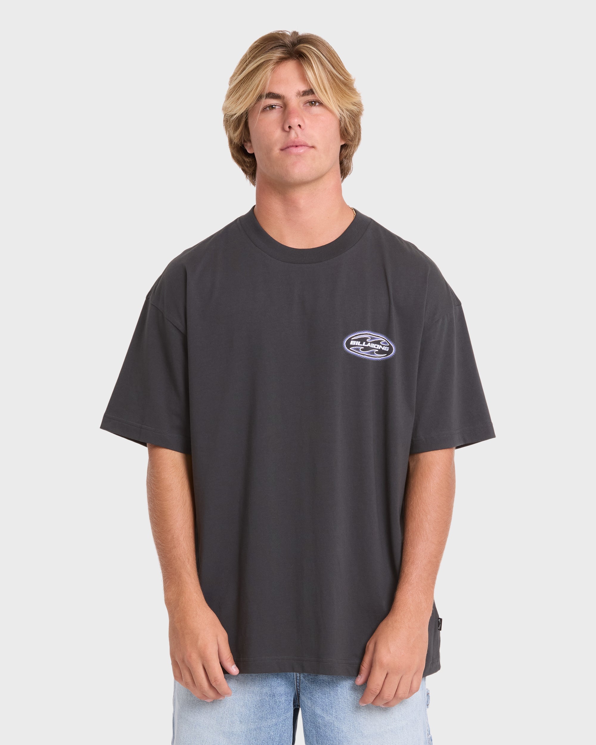 Bad Dog OG Short Sleeve Cotton T-Shirt - Washed Black
