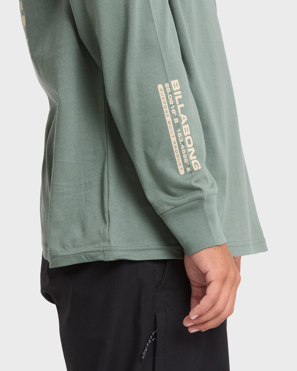 Coordinates Adventure Division Premium Long Sleeve Cotton T-Shirt - Laurel Wreath