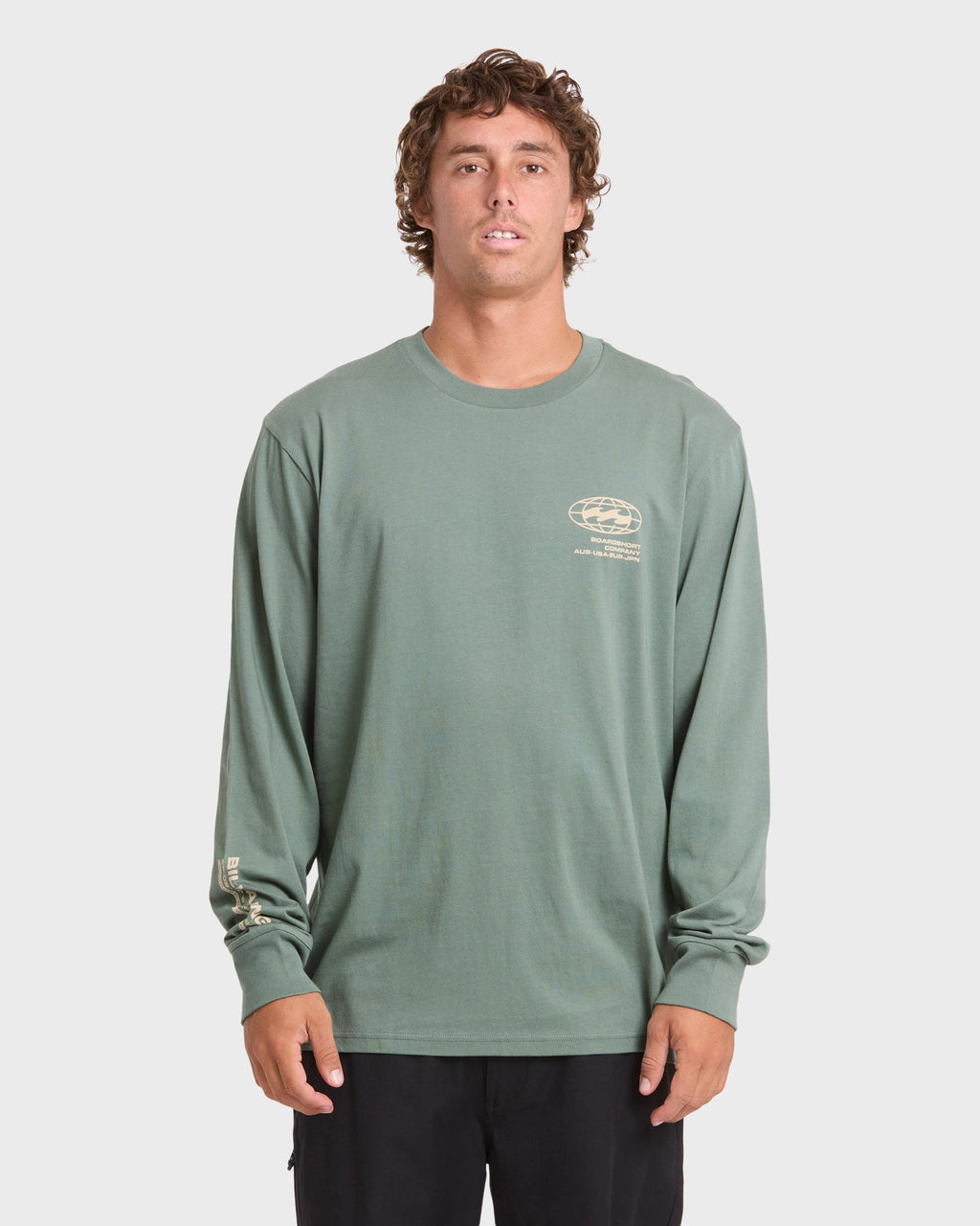 Coordinates Adventure Division Premium Long Sleeve Cotton T-Shirt - Laurel Wreath