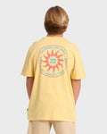 Rotation Premium Short Sleeve Knit Graphic T-Shirt - Raffia
