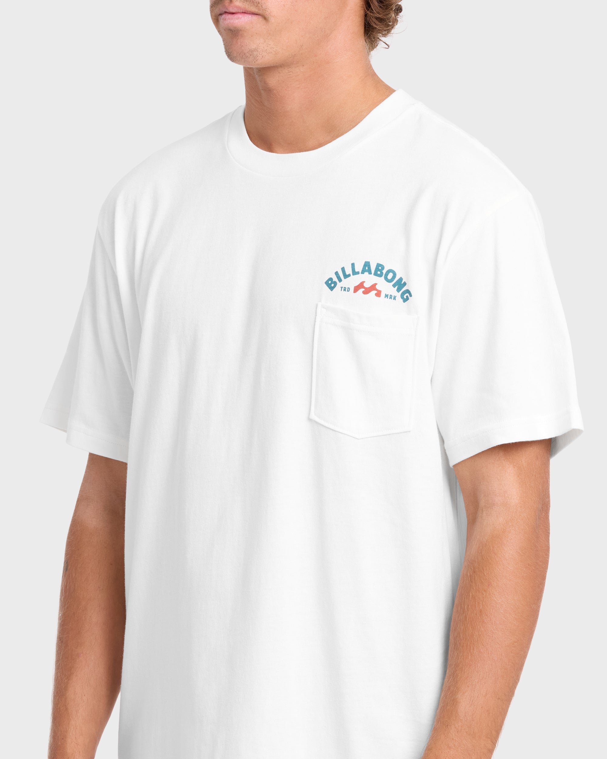 Foundry Premium Short Sleeve Cotton Graphic T-Shirt - Off White