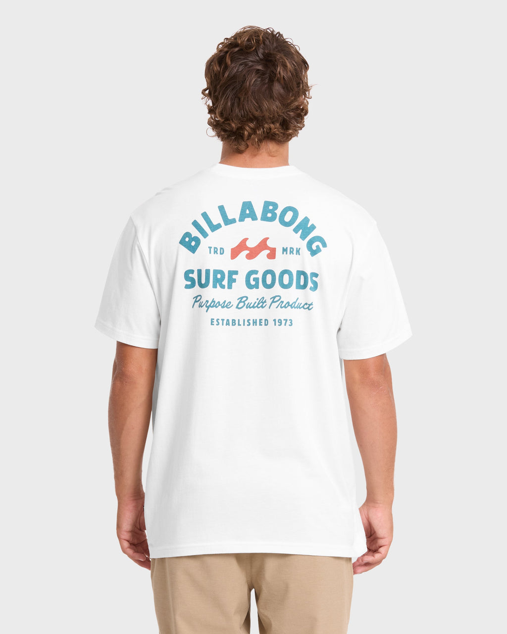 Foundry Premium Short Sleeve Cotton Graphic T-Shirt - Off White