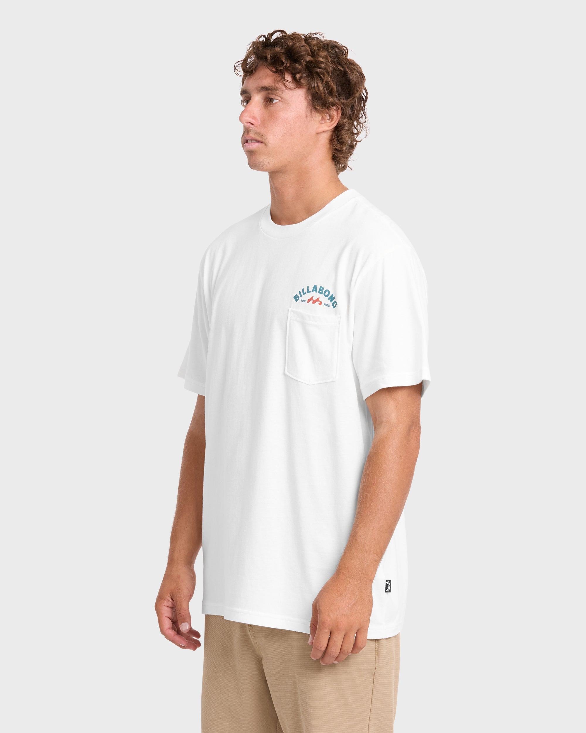 Foundry Premium Short Sleeve Cotton Graphic T-Shirt - Off White