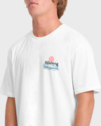 Lounge Premium Short Sleeve Knit Graphic T-Shirt - Off White