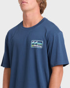 Runner Premium Short Sleeve Cotton T-Shirt - Dark Denim