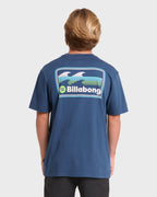 Runner Premium Short Sleeve Cotton T-Shirt - Dark Denim