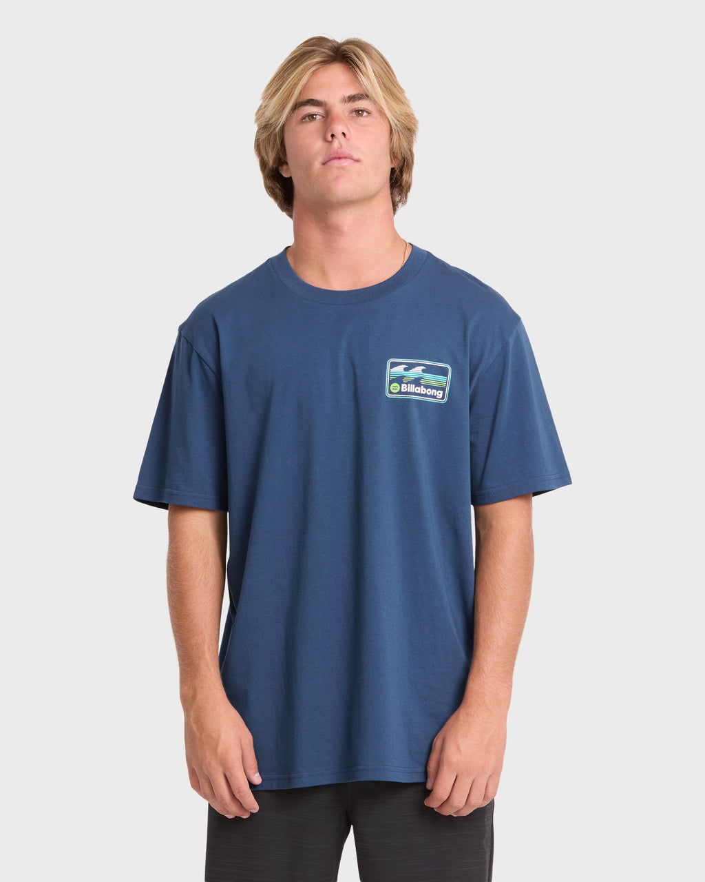 Runner Premium Short Sleeve Cotton T-Shirt - Dark Denim