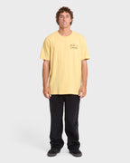 Runner Premium Short Sleeve Cotton T-Shirt - Raffia