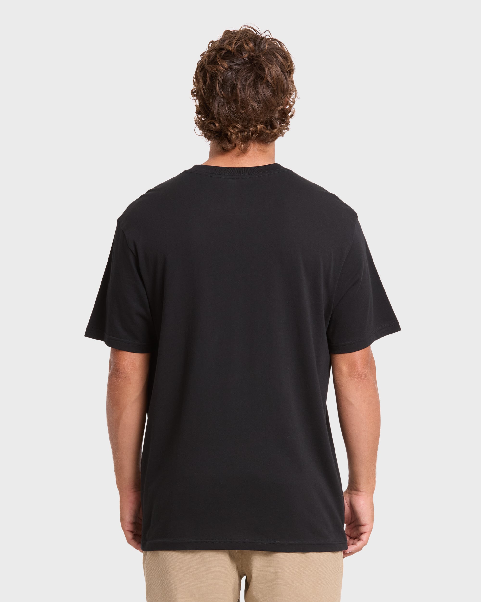 Mainstay Premium Short Sleeve Cotton T-Shirt - Black