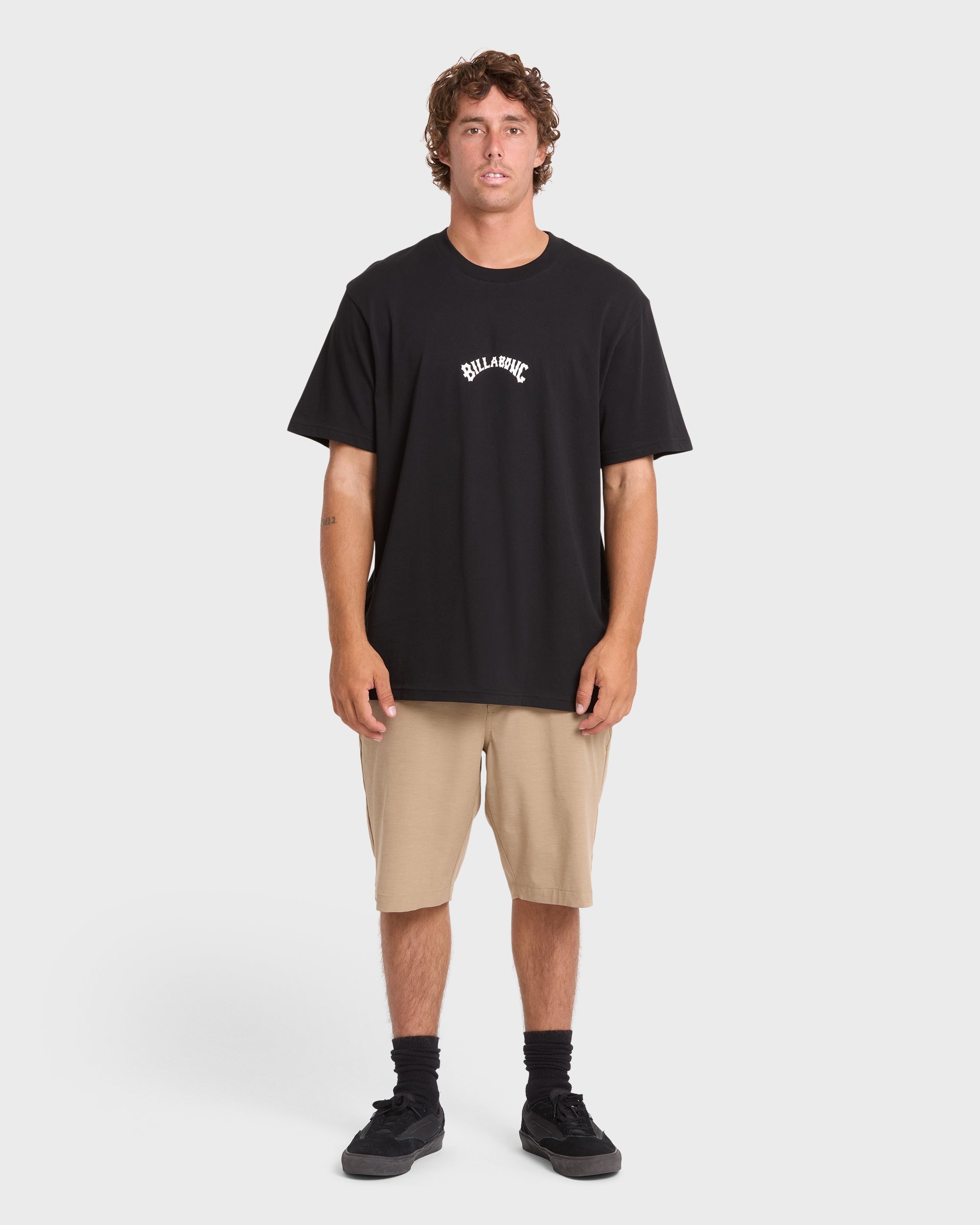 Mainstay Premium Short Sleeve Cotton T-Shirt - Black