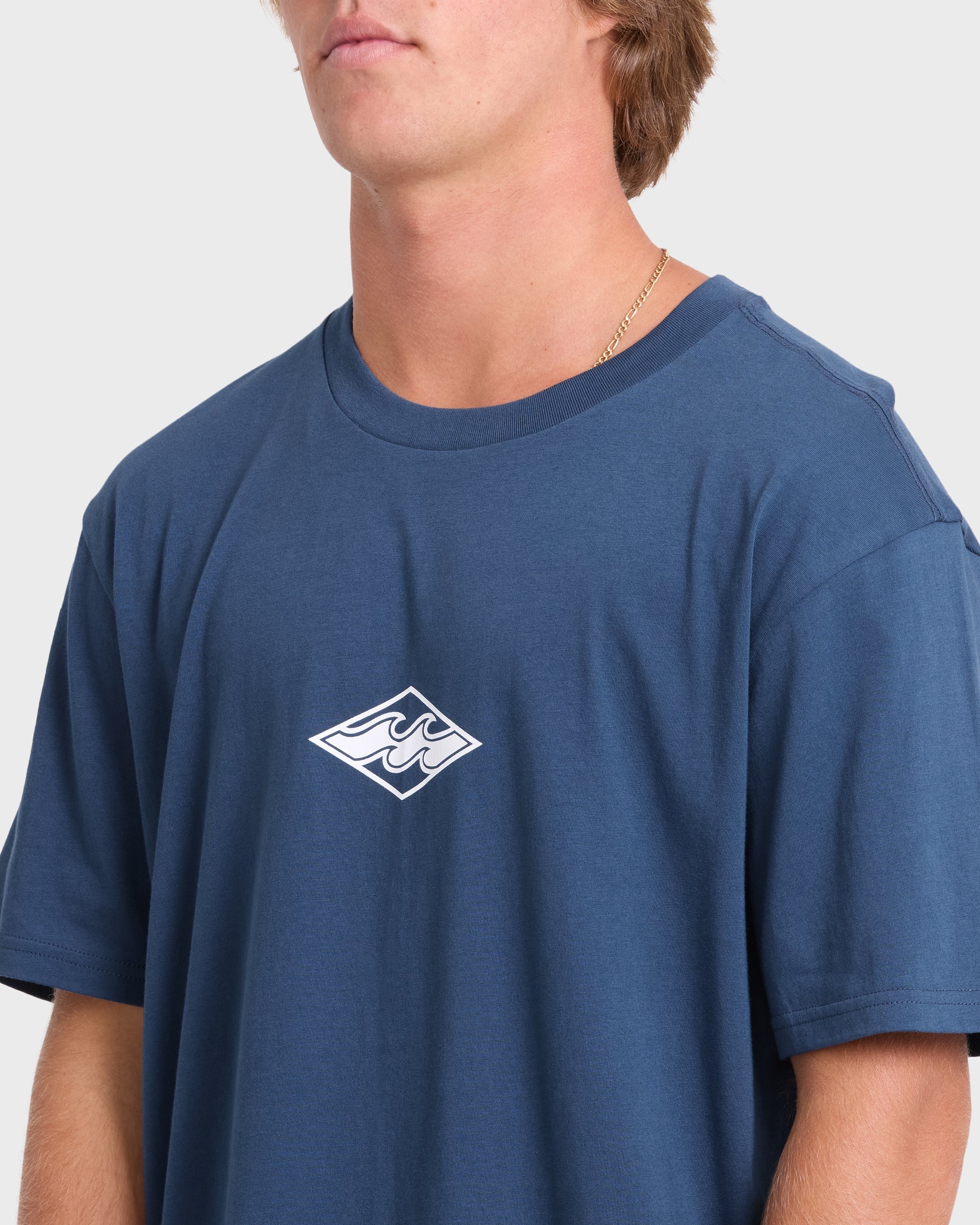 Mainstay Premium Short Sleeve Cotton T-Shirt - Dark Denim