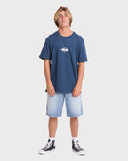Mainstay Premium Short Sleeve Cotton T-Shirt - Dark Denim